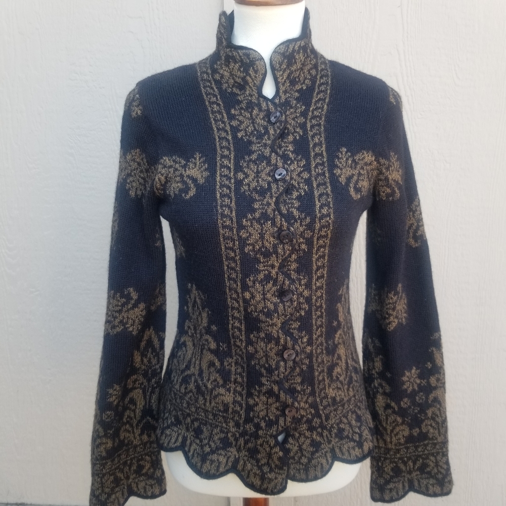 Invisible World By Millman 100% Alpaca Sweater XS